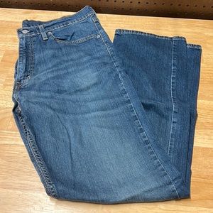 Levi’s 505 stretch straight leg fit jeans